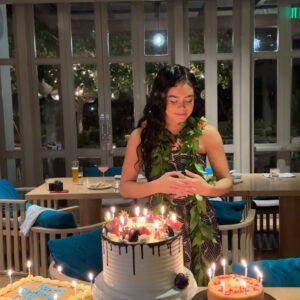 Auli'i Cravalho Instagram - A week has passed since #Moana2 premiered and WOW WOW WEE WOW the love we have received quite literally broke records!! 🤩🌀✨ Thank you, @disneyanimation for changing my life at fourteen years old, and THANK YOU TO ALL who read this for supporting a film rooted so deeply in Polynesian culture. It is the specificity of stories like these that resonate with all of us, anyone and everyone can feel the power of being represented so joyfully on screen. We see ourselves in characters like Moana - a woman who is brave, and strong, and kind… AND a princess. I am wholly grateful to have grown up with this master navigator at my side, mahalo nui loa for joining our voyage ❤️🥹