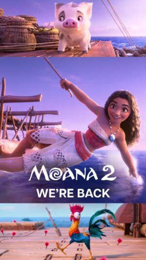 Auli'i Cravalho Instagram - 🎵 Finally we’re back to who we’re meant to be 🎵
Here’s a sneak peek of the new song “We’re Back” from Disney’s #Moana2. Only in theaters November 27!