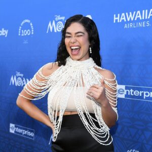 Auli'i Cravalho Instagram - A week has passed since #Moana2 premiered and WOW WOW WEE WOW the love we have received quite literally broke records!! 🤩🌀✨ Thank you, @disneyanimation for changing my life at fourteen years old, and THANK YOU TO ALL who read this for supporting a film rooted so deeply in Polynesian culture. It is the specificity of stories like these that resonate with all of us, anyone and everyone can feel the power of being represented so joyfully on screen. We see ourselves in characters like Moana - a woman who is brave, and strong, and kind… AND a princess. I am wholly grateful to have grown up with this master navigator at my side, mahalo nui loa for joining our voyage ❤️🥹
