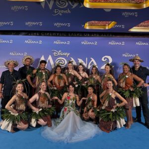 Auli'i Cravalho Instagram - A week has passed since #Moana2 premiered and WOW WOW WEE WOW the love we have received quite literally broke records!! 🤩🌀✨ Thank you, @disneyanimation for changing my life at fourteen years old, and THANK YOU TO ALL who read this for supporting a film rooted so deeply in Polynesian culture. It is the specificity of stories like these that resonate with all of us, anyone and everyone can feel the power of being represented so joyfully on screen. We see ourselves in characters like Moana - a woman who is brave, and strong, and kind… AND a princess. I am wholly grateful to have grown up with this master navigator at my side, mahalo nui loa for joining our voyage ❤️🥹