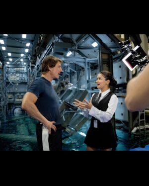 Avneet Kaur Instagram - I’m still pinching myself! I had the incredible opportunity to visit the set of the next #MissionImpossible film, starring the one and only Tom Cruise! Witnessing the filmmaking magic firsthand was awe-inspiring. Tom’s dedication to performing real, practical stunts continues to raise the bar. Can’t wait to share more about my experience! Stay tuned for updates closer to the release date, May 23, 2025! #MI8 #MissionImpossible @paramountpicsin