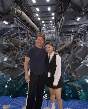 Avneet Kaur Instagram - I’m still pinching myself! I had the incredible opportunity to visit the set of the next #MissionImpossible film, starring the one and only Tom Cruise! Witnessing the filmmaking magic firsthand was awe-inspiring. Tom’s dedication to performing real, practical stunts continues to raise the bar. Can’t wait to share more about my experience! Stay tuned for updates closer to the release date, May 23, 2025! #MI8 #MissionImpossible @paramountpicsin