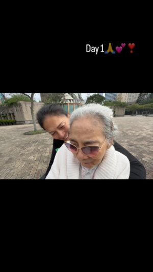 BB. Gandanghari Instagram - #sightseeing -Day 1🙏✈️
.
Mama and her crew💯😂
.
#FamilyTime #Bonding #Travel #Elderly #Wheelchair #CreatingMemories #FunTimes 🛫❣️💕‼️