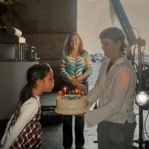 Bailee Madison Instagram - 25❤️ It was my birthday 2 days ago and I got to spend it on set doing what I love surrounded by another set formed family (who surprised me & dressed up as characters that I’ve played which was the most special thing). It was simple and peaceful and as I stumbled into bed that night after filming & had my partner visiting me on location to come back to, I couldn’t help but take a moment to feel emotional and oh so grateful for this beautiful little life that I get to live. I’ve heard for years from people that “your twenties are the scariest and best years of your life” and since I’m at the halfway point let me just say that statement couldn’t be more true. My goodness have I grown in this chapter- in silent, loud, big and small ways. Time flies, and while I’ve been on the journey of really digging into my past with a reflective heart, I also feel as if I’ve entered a chapter of fearlessness. Womanhood really is such a beautiful thing. I truly haven’t been more excited to turn an age.. I feel in my heart that life is most special when you let it do its thing, hang on tight and embrace each moment. Thank God for my family and the close crew of humans who are tucked in around me for their love, honesty, belief in me and most importantly for truly and genuinely seeing me for “me”. 
And thank you to each of you for sticking around, supporting me and always finding little ways to remind me of the joys of the past and the present. Thank you to everyone who has had a hand on my heart & for all the love. And thank you mom & dad for bringing me into this world ❤️❤️❤️❤️