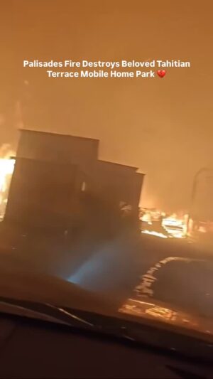 Barbara Corcoran Instagram - The devastating fires in LA have taken so much from so many this week. The beloved Tahitian Terrace Mobile Home Park in Pacific Palisades, my little slice of heaven, was entirely destroyed when the devastating Palisades Fire rapidly moved through the park on Tuesday.

For the past five years, I’ve been privileged to have a home in this loving, tight-knit community. It’s a place where kindness thrives, friendships are cherished, and neighbors become family. My heart breaks again and again as I see these incredible people who built their lives here for decades, many of them seniors who poured their hearts and life-savings into their trailers, left with absolutely nothing.

I’ve set up a GoFundMe (link in bio) to help these wonderful individuals get back on their feet. Funds raised will be distributed by our dedicated tenant group to help those most in need cover immediate essentials like food, clothing, and shelter as they take the first steps towards rebuilding their lives. 

My heart goes out to all those displaced, and my deepest thanks to the brave first responders working tirelessly to keep people safe. 

With appreciation,
Barb 

#Palisades #PalisadesFire #PrayForLA