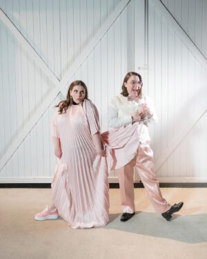 Beanie Feldstein Instagram - the best day of the year
the day i get to celebrate the best human ever created
the most clever
the most imaginative 
the most cosy
the most charming
the most brave
happy birthday to my @bonnie_chance 
i thank the heavens every day that you were born 🩵