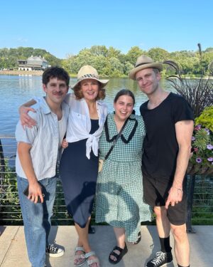 Beanie Feldstein Instagram - gavin is the person that after you’ve had the hardest day in rehearsal grabs your hand and says, “i’m walking you home.”
gavin is the person who always picks up the phone, lights up the room, brings people together. how lucky we all are to love him so. now, like he taught us, we have to walk on through. but fuck i don’t know how. i love you my gav.