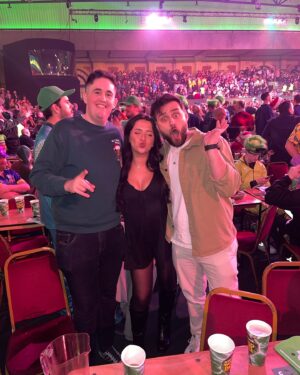Becky James Instagram - stand up if you love the darts !!!