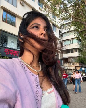 Bhavika Katariya Instagram - Well this is my cutest outfit I own🌸🎀
Playsuit- @luluandskyofficial 
Boots- @kinsfootwear 

#cuteoutfit #pinterestinspired #pinterestaesthetic #cutesy #demure #cuteoutfitideas #playsuit