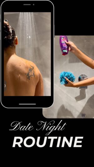 Bhavika Katariya Instagram - #AD Refreshed, recharged, and ready for the night ahead🚿💫 with @fiamaindia 
.
.
.
.
.
.
#FeelfreshwithFiama #Fiamafragrance #SoftAndHappySkin #FiamaShower #ShowerPower @fiamaindia #Ad