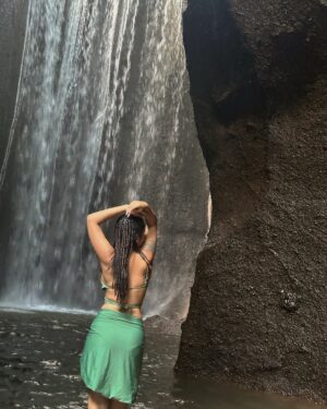 Bhavika Katariya Instagram - Wild and free like a waterfall🏝️🌸

#baliwaterfall #waterfall #naturephoto #balitrip #vacationmode #travelblogger
