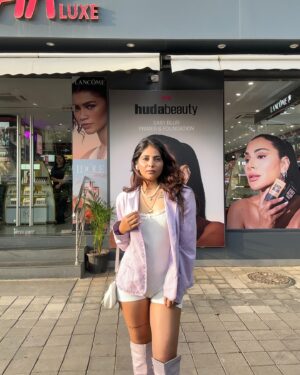 Bhavika Katariya Instagram - Well this is my cutest outfit I own🌸🎀
Playsuit- @luluandskyofficial 
Boots- @kinsfootwear 

#cuteoutfit #pinterestinspired #pinterestaesthetic #cutesy #demure #cuteoutfitideas #playsuit
