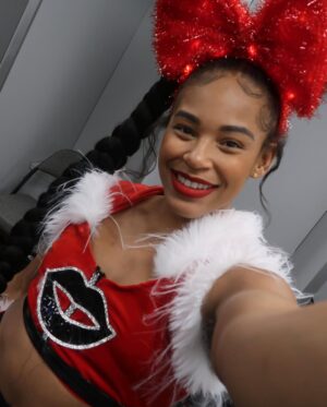 Bianca Crawford Instagram - We were a lil naughty and a lil nice on this Holiday Tour!
And Mrs. Claus brought the magic every single night.
#ESTofWWE
#WWEJacksonville #WWEOrlando #WWEMiami #WWEDetroit