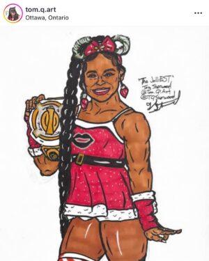 Bianca Crawford Instagram - We were a lil naughty and a lil nice on this Holiday Tour!
And Mrs. Claus brought the magic every single night.
#ESTofWWE
#WWEJacksonville #WWEOrlando #WWEMiami #WWEDetroit