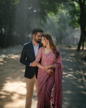 Bidya Sinha Saha Mim Instagram - Happy Anniversary! 3 years of marriage and a decade of love—it’s been such a beautiful journey since we began 10 years ago. 

Makeup- @aklimas_beauty_parlour 
P.c- @mahdiuzzamanaunim
