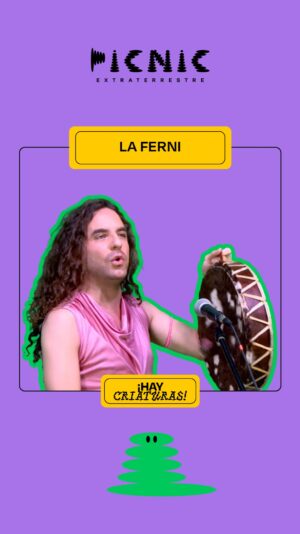 Bimbo Godoy Instagram - Vino @laferni y sirvió pelazo, presencia y canto🌹. 
Nos regaló esta interpretación de una copla de @lorena_coplera ¡Gracias por visitarnos!🌈

Encontrá el episodio completo de ¡Hay criaturas! en nuestro canal de YouTube.🐇
Con Bimbo y @martinslipak.