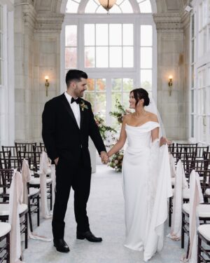 Blair Fowler Instagram - First, thank you for all of the congratulations, kind messages and loving words. It’s been an honor growing up with you 🥰 

One of the main requests I’ve gotten is if I can share my dress without the bouquet covering part of it. So here she is in all her glory. 

It’s the grace gown by @viviennewestwood - custom made to my measurements and rushed to me with literally zero days to spare. @ilabastien from @ilabridal went so above and beyond and this whole story is wild- I can’t wait to share more, but I think it deserves a story time. 

Even with custom gowns, alterations are required. @jbcustomtailoring made the gown fit like it was molded onto me, hemmed to barely graze the floor, and added a finger loop so I could keep the detachable train on if I wanted (all in a couple days)!! 

Photography: @4everstudiostexas 
Content: @thevowedsocialco 

Is this dress what y’all expected me to pick?!