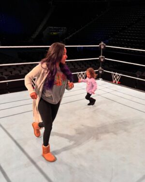 Brandi Runnels Instagram - The match: Cinderella (me) vs Ghost Spider. Needless to say, I got caught up in her webs 🕸️