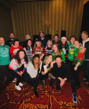 Briana Buckmaster Instagram - How obnoxious for the last con of the year to be the most fun. Can’t believe I’m not going to see my @creationent fam for a whole 4 months. Be that as it may, we had just the BEST (is not slightly debaucherous) weekend at #spnnash. Thank you for the most wonderful year @creationent and #spnfamily. Sending everyone love and peace for a restful and lovely holiday season. ❤️❤️❤️
