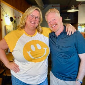Bridget Everett Instagram - The holidays are over and it’s 2025, so that means it’s time for an all new Dinner’s On Me! This week, “Somebody Somewhere” star Bridget Everett joins the show. Over some deliciously hot griddle cakes, Everett tells me about juggling cabaret singing and waiting tables in New York City, why “Sex and the City” co-creator Michael Patrick King is such an important person to her, and the interesting place she put her late mother’s ashes. This episode was recorded at Salt’s Cure in Hollywood, CA. 🥞🗽🏺
 
Search “Dinner’s On Me” wherever you listen to podcasts or click the episode link in bio 💕
