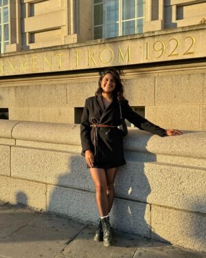 Brinda Sharma Instagram - Spent my 30th in London 🥹❤️ 

So funny thing, at the start of this year @shresthvg and I were talking about going to London for my birthday, and coincidentally I got invited by the @lovegreatbritain around literally the same time!! 
I’ve been in the UK for about a week, and it has been the BEST ✨ 
Not only have the people been the NICEST, the trip has just been A DREAM 😭 can’t wait to share more from this trip- bas thoda wait karna padega 🥲 

@lovegreatbritain showered me with SO MUCH love and surprise last night and @shresthvg while on the same trip with me did such cutu things 😭🧿💕
Kuch toh definitely achha kiya hoga maine to deserve all this 🤪❤️
So grateful today, for this trip, for this life, for my friends and family, and for ALL OF YOU 💕 
Never thought I would feel this stable and mature about turning 30 🤣 I’ve come a long way lool 

#liveandlettravel