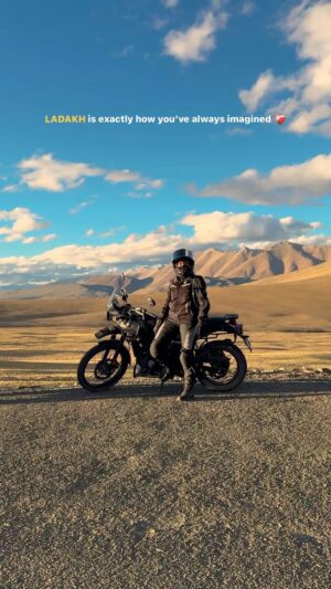 Brinda Sharma Instagram - Gaye ho? 🥺 

I’ve said it so many times already, and I’ll say it again- no places matches to Ladakh 😭❤️ 
(Obviously Spiti also) 

And trust me, it is EXACTLY how you’ve imagined it to be 🥺 
No matter how many times I go, it’ll always be less ❤️‍🩹
Now I can’t wait to take the new B-wagon here 🥺💕 

#liveandlettravel #reelsindia #reelsinstagram