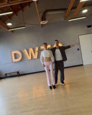 Brooks Nader Instagram - I put the “T (ea 🫖 )” in DWTS 🤓 @dancingwiththestars