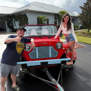 Bryce Adams Instagram - After a long 6 months… The Moke has finally arrived!