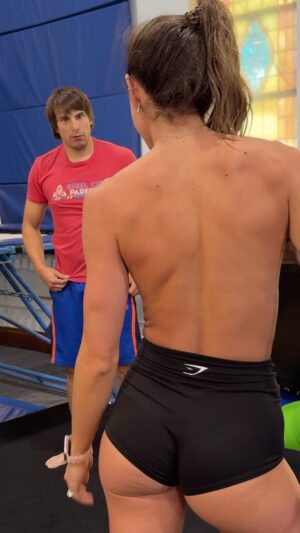 Bryce Adams Instagram - My gymnastics trainer’s reaction says it all!