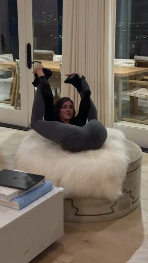 Bryce Adams Instagram - I was ambushed in the middle of my flexibility demonstration!