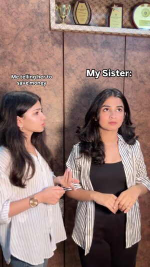 CA Sakchi Jain Instagram - Read Caption but first share it with them!😂

I know saving money can be tricky, but try these easy tips:

	1.	10-Second Rule: Before spending ₹100, pause for 10 seconds. Use this moment to think if you really need that extra treat or gadget. 🛍️

	2.	2 Fast Rule: Pick 2 days each month where you spend nothing. It’s like giving your wallet a day off! 🏖️

Give these a shot and let me know how it goes!💸

[saving, budgeting rules, money management, CA Sakchi Jain]