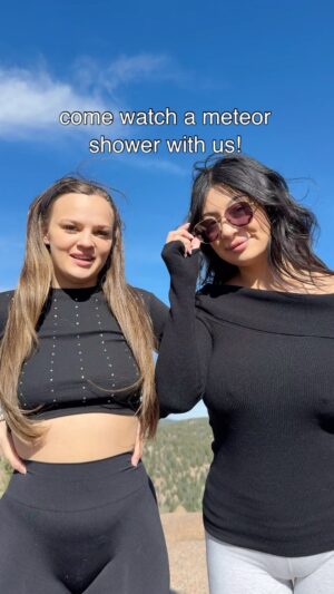 Cami Strella Instagram - Stargazing during a meteor shower 

#explorepage #glowinthedark #fypchallenge