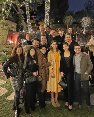 Camilla Belle Instagram - Not only was our last MPTF NextGen mixer of 2024 a raging success, but I got to be THIS close to a fireplace from the one and only OG Russell Gladiator set 🔥Thank you @mcgfilm for being such a gracious host, and to everyone who attended, listened to our stories, and inquired about getting involved in the @mptf community!