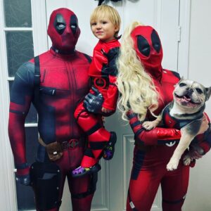 Candice LeRae Instagram - IT AIN'T NO LIE.. BABY.. BYE BYE BYE!

#HappyHalloween from the Deadpool Corps!