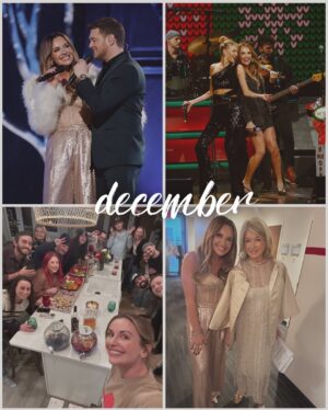 Carly Pearce Instagram - To be completely honest, 2024 was hard! It’s ironic to look back at the “highlight reel” that show all of these amazing moments, but realize underneath it wasn’t my favorite. Isn’t life funny like that? Sometimes you don’t even know the silent struggles behind the smiles. What I’m most grateful for is that I’m finally feeling more like myself, after a very hard year of challenging health issues.

For anyone who’s scrolling feeling like this wasn’t their favorite year, I see you. I’ll toast to all of you tonight that 2025 is what we all deserve 🥲❤️