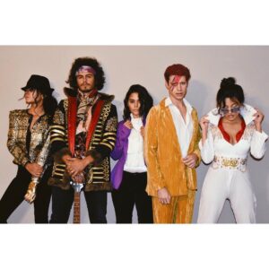 Carmela Zumbado Instagram - #jackson #hendrix #prince #bowie #presley
