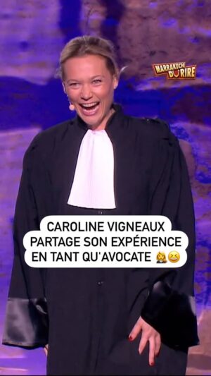Caroline Vigneaux Instagram - « On vous accuse d’avoir tué votre femme ? Donc vous êtes célibataire ? » 😏
@carolinevigneaux nous plonge dans son passé d’avocate avec humour ✨
 
« Le Marrakech Du Rire 2014 », mardi 14 janvier à 21:10 sur W9 et en streaming sur M6 