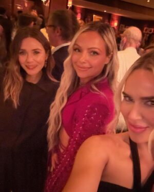 Catherine Joy Perry Instagram - Swipe to see some of your favorite @aew & @wwe #wrestling stars at the @ironclawmovie @a24 movie premiere last night. Incredible #film and In theaters 12/22

#hair @hayleyheckmann 
#glam @karinamorxoxo 
#dress @ysl
#stylist @mimicuttrell