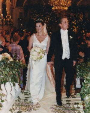Catherine Zeta-Jones Instagram - 24 years ago, I said,, I do. Happy Anniversary darling Michael. Our love is like a hole in one…. You have to see it to believe it. ♥️♥️♥️♥️♥️♥️♥️♥️♥️♥️♥️love you.