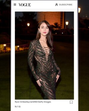 Caylee Cowan Instagram - Thank you @ferrari for an amazing night at the F1 Las Vegas Grand Prix wearing Ferrari from head to toe ❤️‍🔥 @ferraristyle 

Staying with the @wynnlasvegas 
@maisonwynn #maisonwynn 

📸: @gustave_durin 

 #ferrari #f1lasvegas 
#LasVegasGP
@f1lasvegas
@vegas