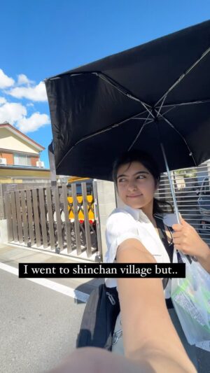 Chahat Anand Instagram - Was it fair? Follow @chahat_anand ✨

- You can find shinchan chocochips almost everywhere in japan. (like in any store) This village is kasukabe. tokyo(japan)se mujhe 1 -2 ghnte lge jaane mein. 

#reels #japan #shinchan #cartoonlove #shinchanlove