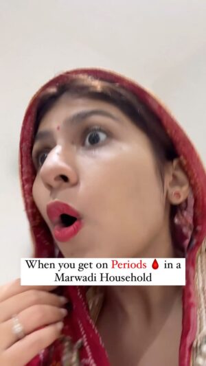 Chandni Bhabhda Instagram - Jaldi KhalKhota marr ke aaja 🩸😂

#periods #periodstruggles #chandnimimic #marwadistyle #marwadi #marwadicomedy