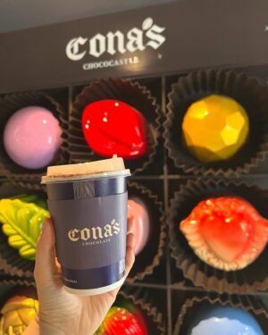 Chanidapa Pongsilpipat Instagram - Rain is just confetti from the sky. 🍫 #conaschocolate #conaschocolatecastle #capybara #nantou #taiwan #ChaniInAsia #prada