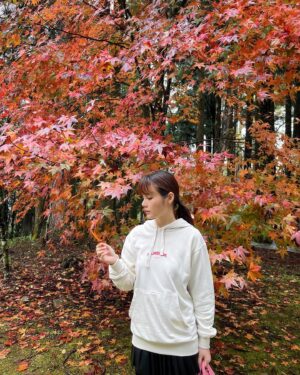 Chanidapa Pongsilpipat Instagram - Nature Therapy with Hinoki Cypress. 🌿🍁 #alishan #alishannationalscenicarea #alishannationalforestrecreationarea #chiayi #taiwan #ChaniInAsia #prada