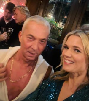 Charlotte Hawkins Instagram - So it was quite the night (as always) at @piersmorgan’s Christmas drinks & I have a lot of blurry photos as a consequence… 🥂🥂🤣