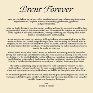 Chelsea Cutler Instagram - brent iii out now x