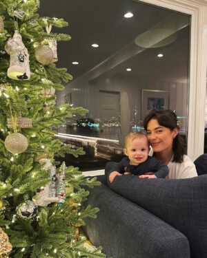 Chloe Bridges Instagram - If you would like your family to be more impressed by your holiday decor. Might I suggest getting a baby