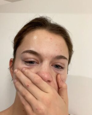 Chloe East Instagram - highs and lows from shooting @hereticmovie 🙏🙏🙏🙏🙏🙏 all the dirt, grime, swollen eyes were worth it. @a24