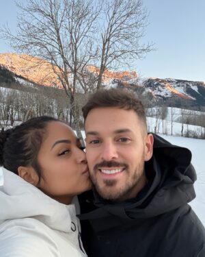 Christina Milian Instagram - Skiing with my crew: two kids in tow and my best friend to keep me warm! ❄️❤️ #FamilyOnTheSlopes
