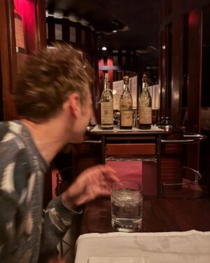 Claire Coffee Instagram - Steak drunk @bernssteakhouse for THANKSGIVING !! #deeperwelltour